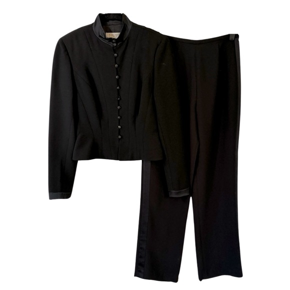 Kay Unger Pants - KAY UNGER Black Pantsuit